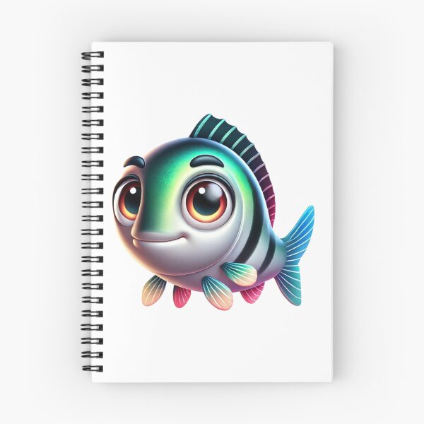 Item preview, Adorable Sea Bass Fish designed and sold by Sillytoe.