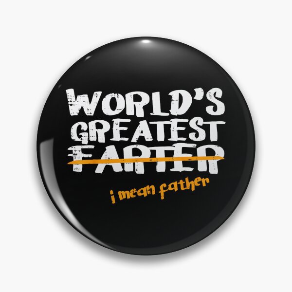Item preview, World's Greatest Farter Funny Dad Joke Typography Father's Day designed and sold by zamiokaline.