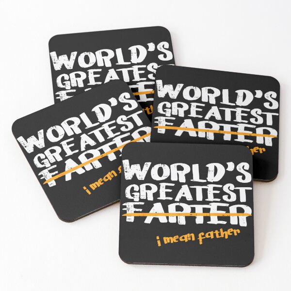Item preview, World's Greatest Farter Funny Dad Joke Typography Father's Day designed and sold by zamiokaline.