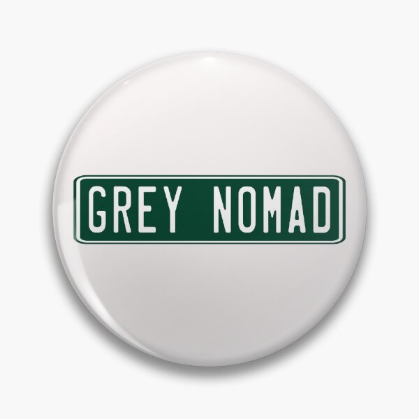 Item preview, Grey Nomad; Australia; designed and sold by StickerApe.