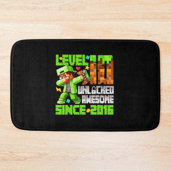 Item preview, Level 10 Unlocked Birthday Gamer Pixel Adventure Since 2016 designed and sold by FGTV2021.