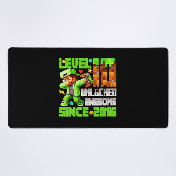 Item preview, Level 10 Unlocked Birthday Gamer Pixel Adventure Since 2016 designed and sold by FGTV2021.