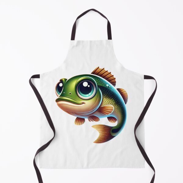 Item preview, Adorable Smallmouth Bass Fish designed and sold by Sillytoe.