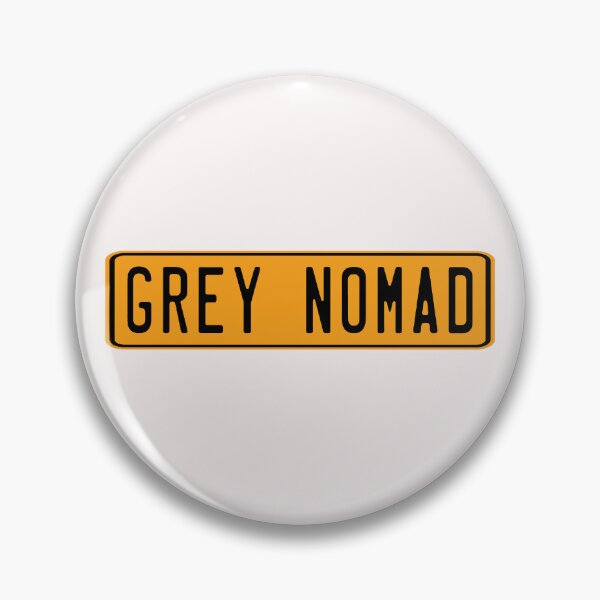 Item preview, Grey Nomad; Australia; designed and sold by StickerApe.