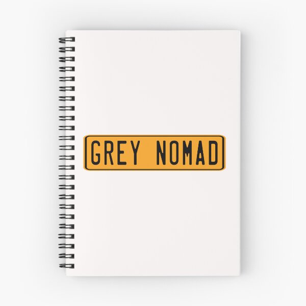 Item preview, Grey Nomad; Australia; designed and sold by StickerApe.