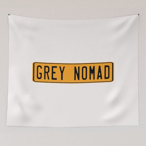 Item preview, Grey Nomad; Australia; designed and sold by StickerApe.
