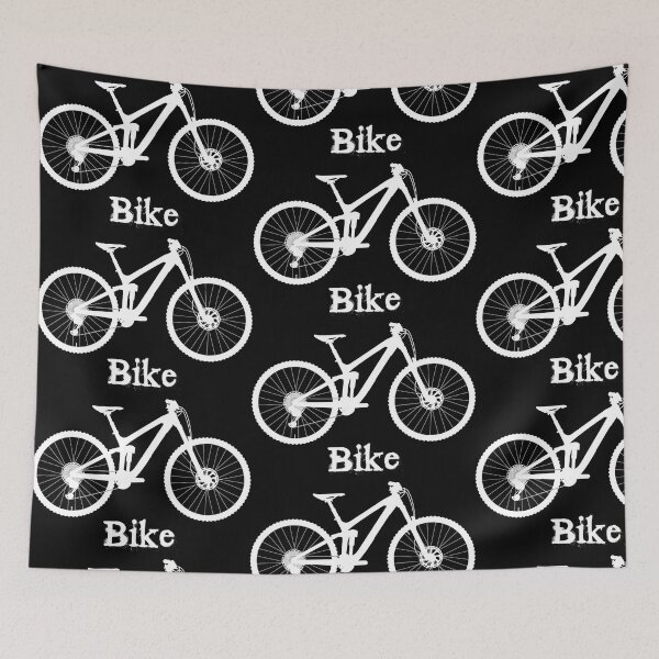 Item preview, FULL-SUSPENSION MOUNTAIN BIKE — BLACK & WHITE SERIES designed and sold by Spokelore.