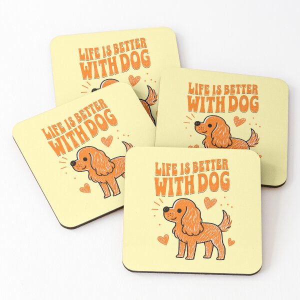 Item preview, Life Is Better With Cavalier Dog designed and sold by Kaurisdigital.