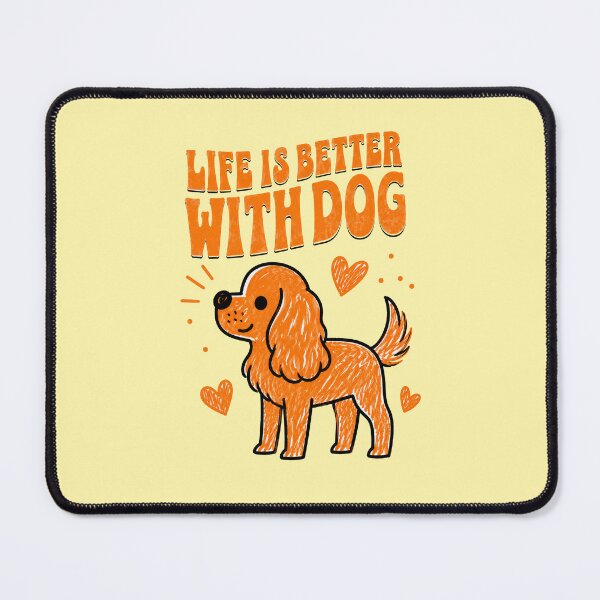 Item preview, Life Is Better With Cavalier Dog designed and sold by Kaurisdigital.