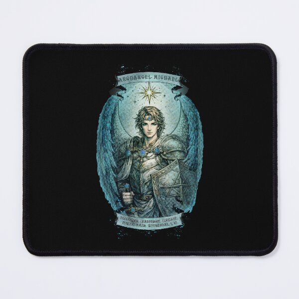 Item preview, Beautiful Archangel Michael - Royal Black - Visualise Invisible designed and sold by VisualiseIt.