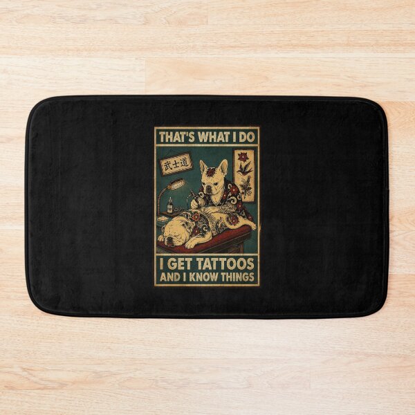 Item preview, Vintage Tattoo Bulldog Artist Retro Parlor Illustration With Old School designed and sold by eliramaison.