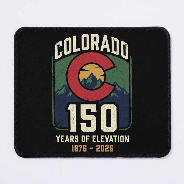 Item preview, Colorado 150 Years of Elevation - 2026 Anniversary Badge designed and sold by G350.