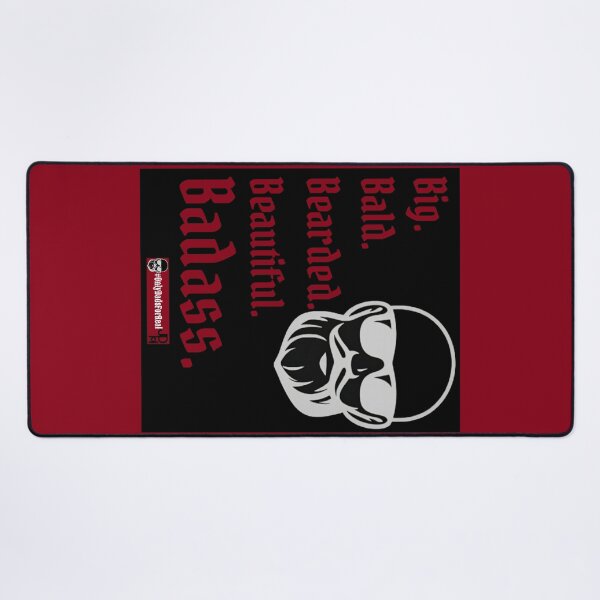 Item preview, Big, Bald, Bearded, Beautiful Badass. designed and sold by OnlyDadsForReal.