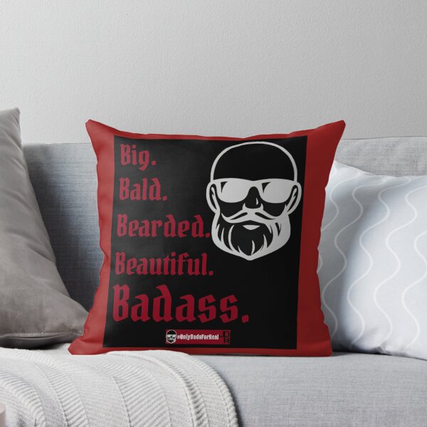 Item preview, Big, Bald, Bearded, Beautiful Badass. designed and sold by OnlyDadsForReal.
