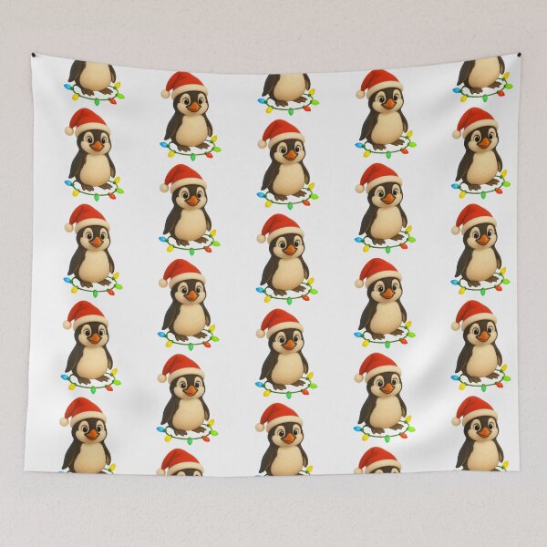 Item preview, Christmas Gentoo Penguin designed and sold by Sillytoe.