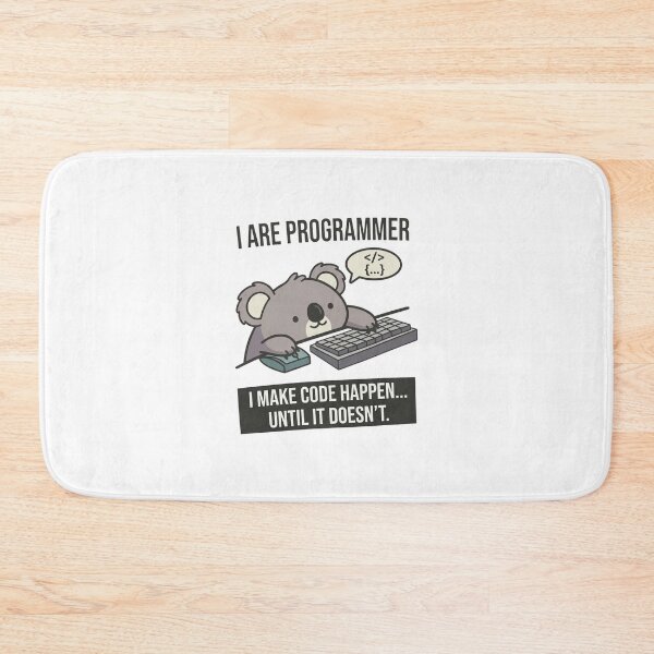 Item preview, I Are Programmer Funny Koala Coding designed and sold by Nova Blend.