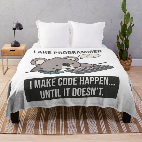 Item preview, I Are Programmer Funny Koala Coding designed and sold by Nova Blend.