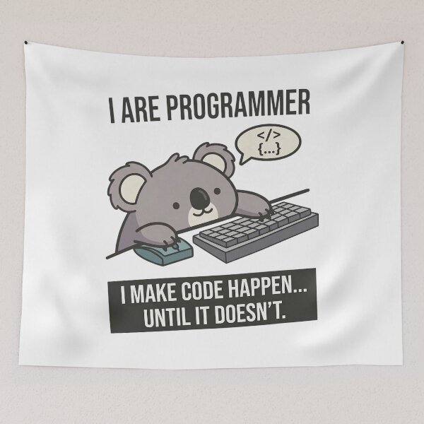 Item preview, I Are Programmer Funny Koala Coding designed and sold by Nova Blend.