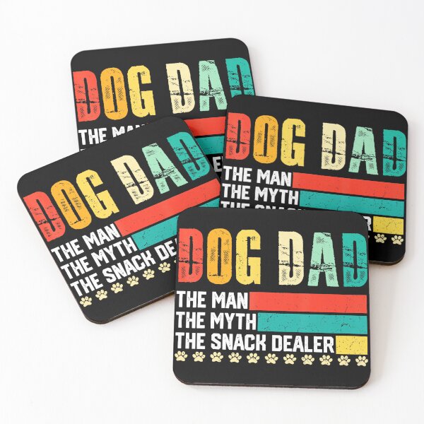 Item preview, Vintage Dog Dad The Myth And Ultimate Snack Dealer designed and sold by zamiokaline.