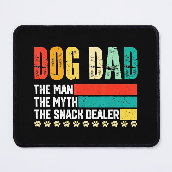 Item preview, Vintage Dog Dad The Myth And Ultimate Snack Dealer designed and sold by zamiokaline.