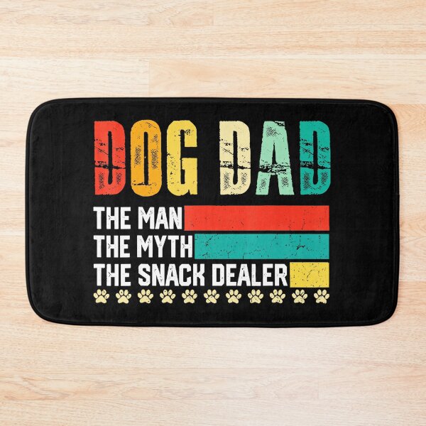 Item preview, Vintage Dog Dad The Myth And Ultimate Snack Dealer designed and sold by zamiokaline.