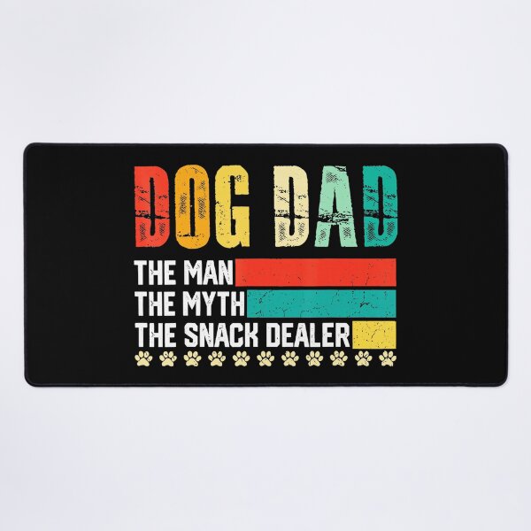 Item preview, Vintage Dog Dad The Myth And Ultimate Snack Dealer designed and sold by zamiokaline.
