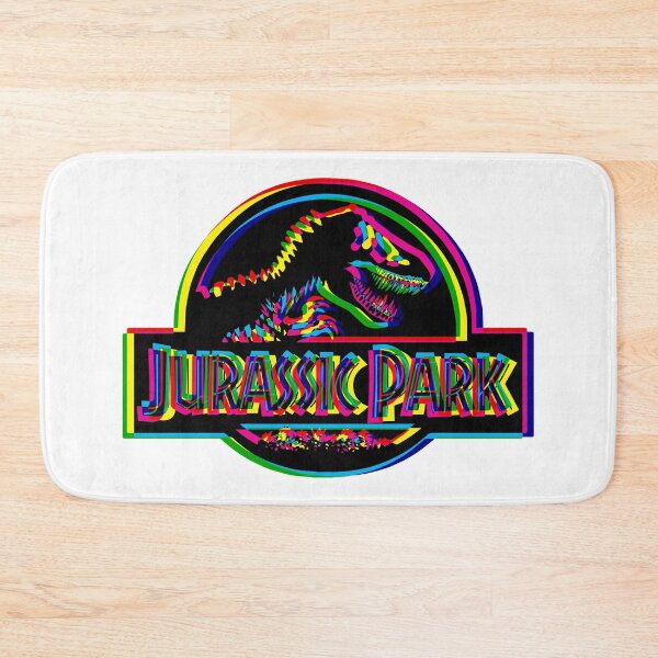 Item preview, Jurassic Park CMYK Neon designed and sold by animinimal.