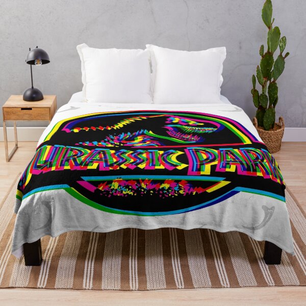 Item preview, Jurassic Park CMYK Neon designed and sold by animinimal.