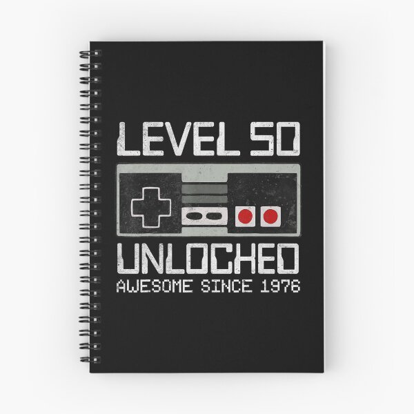 Item preview, Level 50 Unlocked Retro Gamer Birthday Celebration Since 1976 designed and sold by FGTV2021.