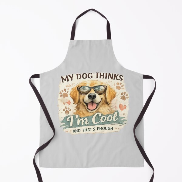 Item preview, My Dog Thinks Im Cool Funny Dog Lover Shirt designed and sold by PoojaArtLab.