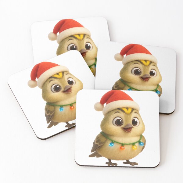 Item preview, Christmas Goldcrest Bird designed and sold by Sillytoe.