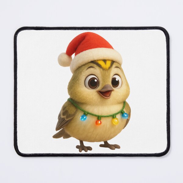 Item preview, Christmas Goldcrest Bird designed and sold by Sillytoe.