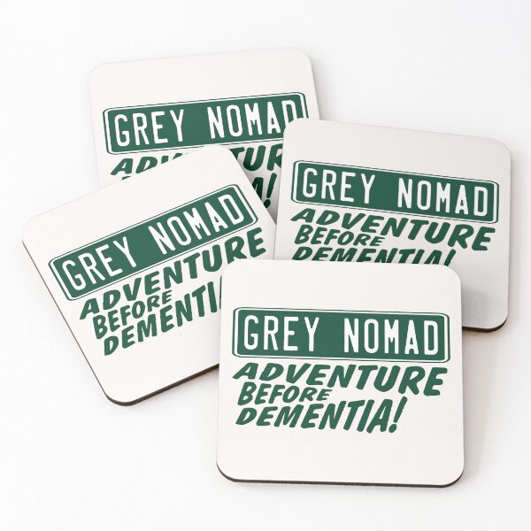 Item preview, Grey Nomad; Adventure before Dementia; designed and sold by StickerApe.