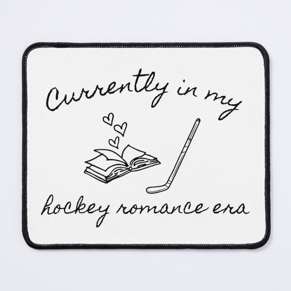 Item preview, Currently In My Hockey Romance Era Book Lover Design designed and sold by May´s Cozy Corner.