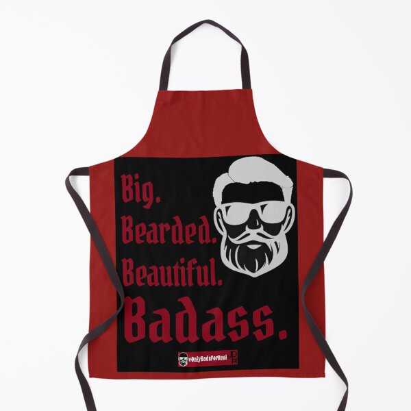 Item preview, Big, Bearded, Beautiful Badass. designed and sold by OnlyDadsForReal.