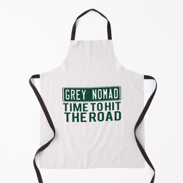 Item preview, Grey Nomad; Time To Hit The Road; designed and sold by StickerApe.