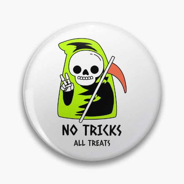 Item preview, No Tricks, All Treats Halloween designed and sold by PTMerchco.