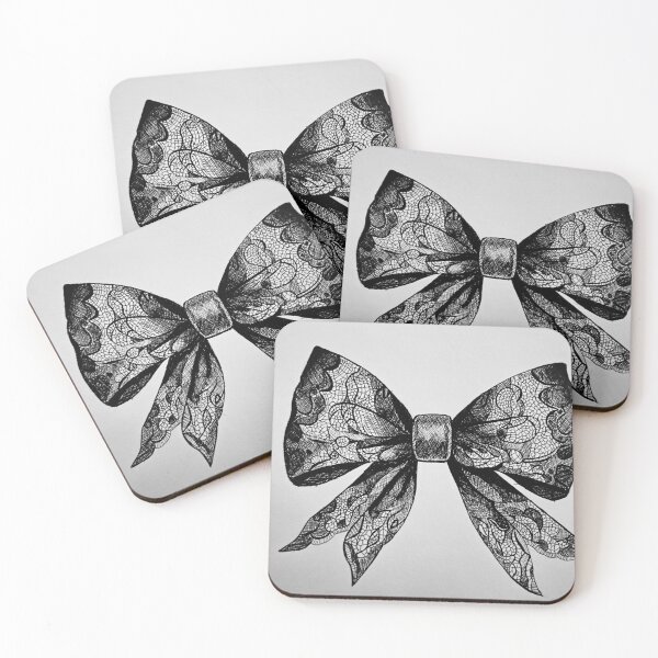 Item preview, Gothic lace bow designed and sold by Lily and Chaos.