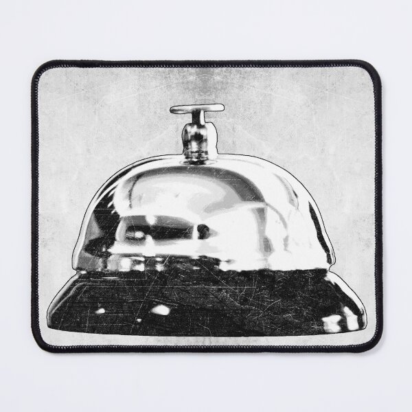 Item preview, Vintage Hotel Service Desk Bell Dark Hospitality Art designed and sold by Ghoul Enterprises.