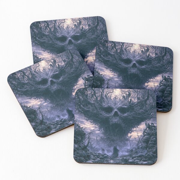 Item preview, The Elderthorn: The March | Skull Tree Army Art Print | Dark Fantasy Wall Art designed and sold by Opetis.
