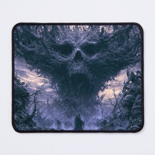 Item preview, The Elderthorn: The March | Skull Tree Army Art Print | Dark Fantasy Wall Art designed and sold by Opetis.