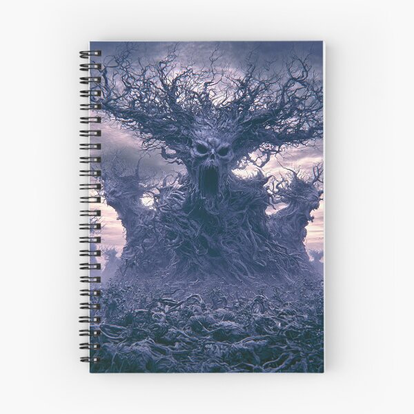 Item preview, The Elderthorn: The Eldest | Screaming Skull Tree Art Print | Dark Fantasy Wall Art designed and sold by Opetis.