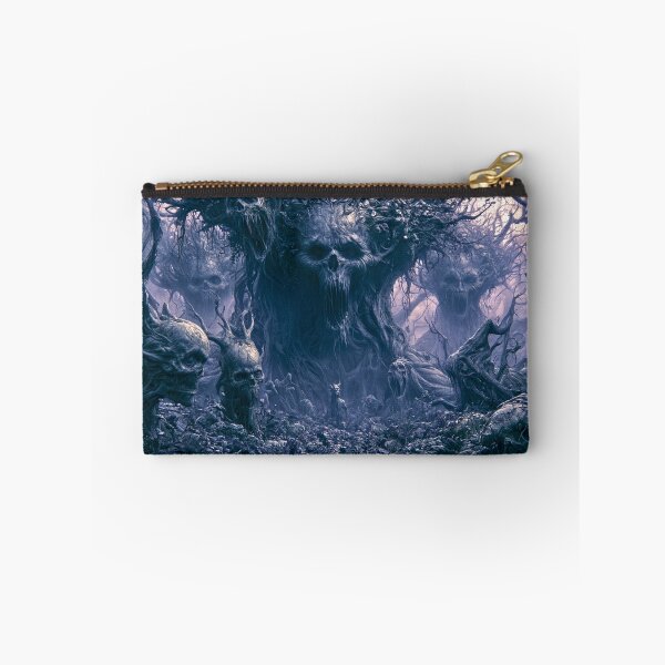 Item preview, The Elderthorn: The Deep Grove | Skull Tree Horror Art Print | Dark Fantasy Wall Art designed and sold by Opetis.