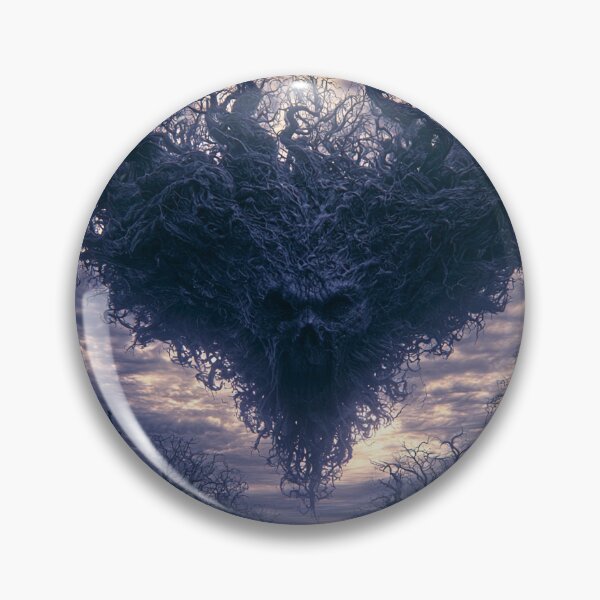 Item preview, The Elderthorn: The Sky Crown | Skull Canopy Horror Art Print | Dark Fantasy Wall Art designed and sold by Opetis.