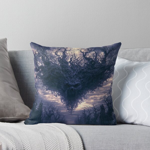 Item preview, The Elderthorn: The Sky Crown | Skull Canopy Horror Art Print | Dark Fantasy Wall Art designed and sold by Opetis.