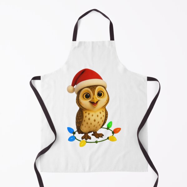Item preview, Christmas Golden Masked Owl designed and sold by Sillytoe.