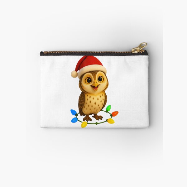 Item preview, Christmas Golden Masked Owl designed and sold by Sillytoe.