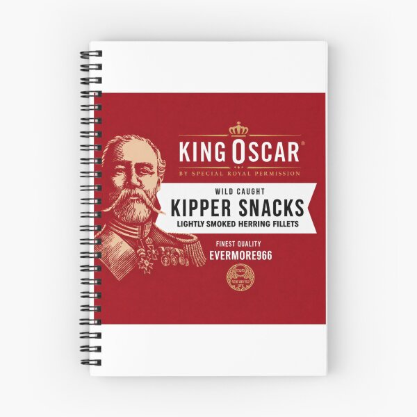 Item preview, KING OSCAR, SMOKED KIPPERS,WILD CAUGHT- EVERMORE966 -SAINT JOSEPH, MICHIGAN U.S.A. designed and sold by V3GFX.