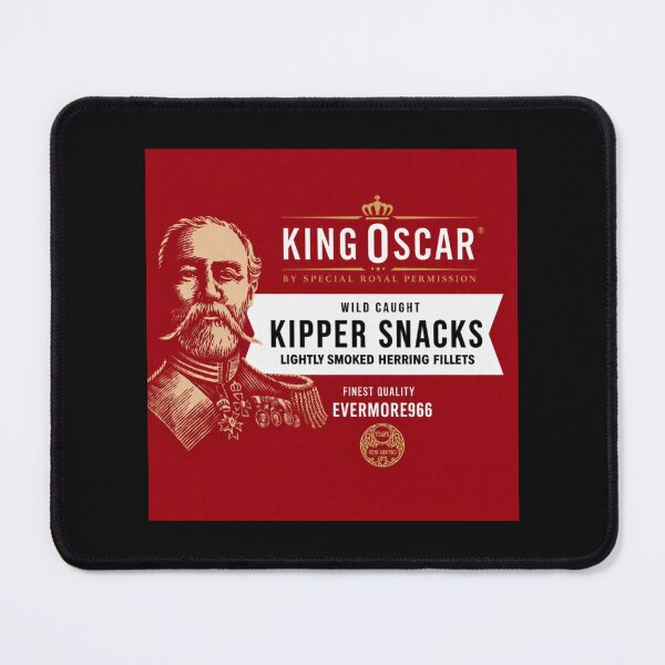 Item preview, KING OSCAR, SMOKED KIPPERS,WILD CAUGHT- EVERMORE966 -SAINT JOSEPH, MICHIGAN U.S.A. designed and sold by V3GFX.