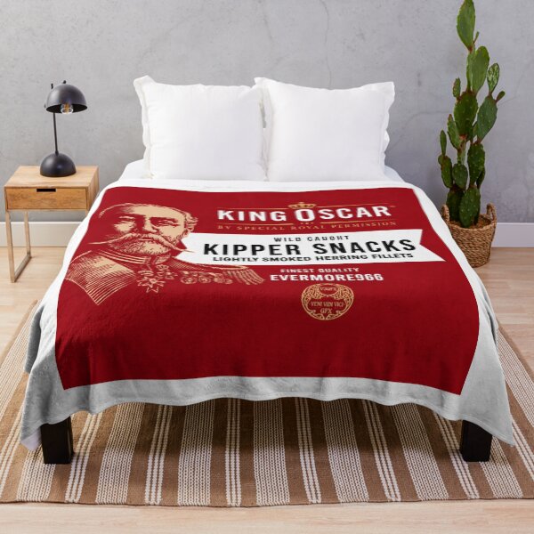 Item preview, KING OSCAR, SMOKED KIPPERS,WILD CAUGHT- EVERMORE966 -SAINT JOSEPH, MICHIGAN U.S.A. designed and sold by V3GFX.